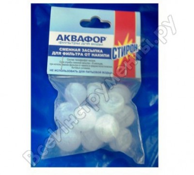 Аквафор сменная засыпка для фильтра от накипи