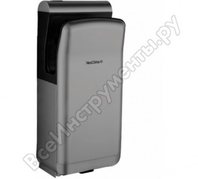 Neoclima nhd-2000 сушилка для рук. 2 квт с функцией сверхбыстрой сушки 100 м/с 32355