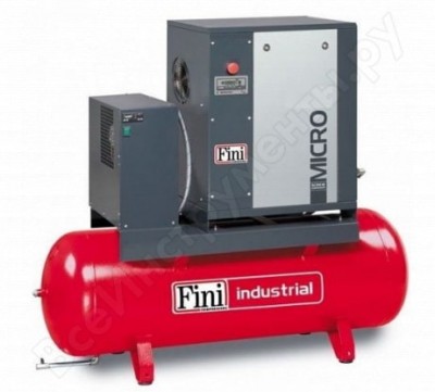 Fini компрессор винтовой электрический с ресивером и осушителем micro se 4.0-8-200-esie3 408311