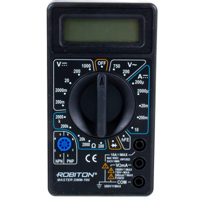 Robiton Мультиметр MASTER DMM-100 BL1 13353