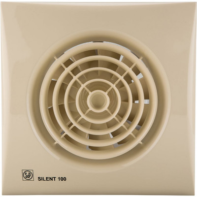 Бытовой вентилятор Soler&Palau Silent-100 CZ Design-4C Ivory 87-155