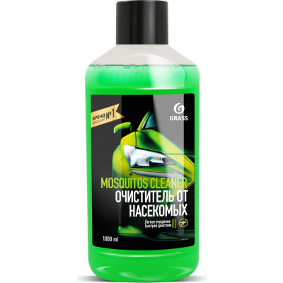 Grass Летний стеклоомыватель Mosquitos Cleaner, концентрат, 1 л, 110103