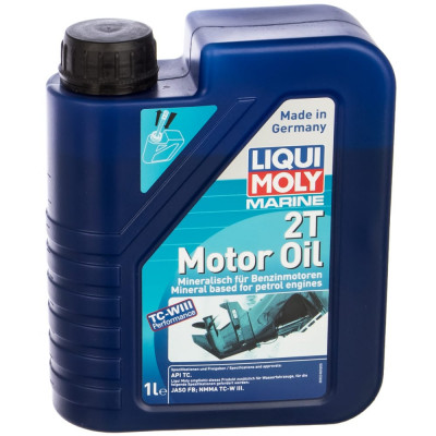 LIQUI MOLY Мин. мот.масло д/водн.техн. Marine 2T Motor Oil 1лМ 25019