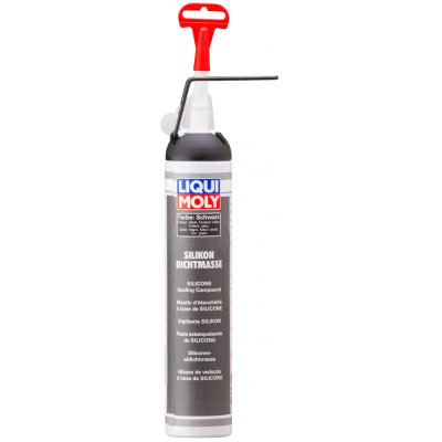 Силиконовый герметик LIQUI MOLY Silicon-Dichtmasse schwarz 6185