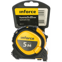 Inforce Рулетка с тройным стопом 5Х25 06-11-71