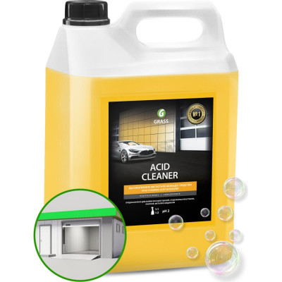 Grass Моющее средство для очистки внешнего и внутреннего фасада зданий Acid Cleaner 160101