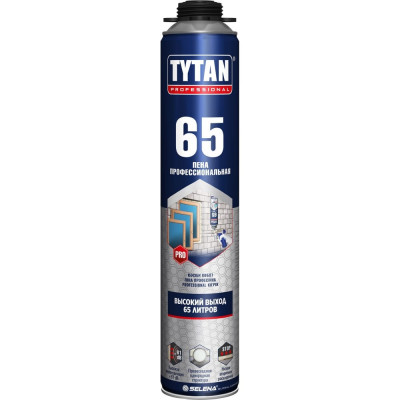 Tytan PROFESSIONAL 65 пена профессиональная, летняя 750мл 16951 244044