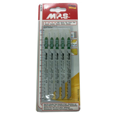 Mps пилки 115*90*3,0-8з/д древ., фанера, ДСП, пластик h=6-60mm быстр. чист. распил 5 шт/уп 3170