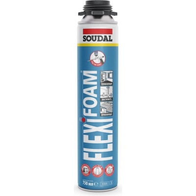 Монтажная пена Soudal SOUDAL FLEXIFOAM 155472