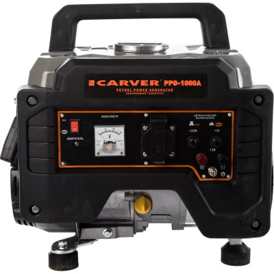 Carver генератор бензиновый ppg- 1000а 01.020.00015