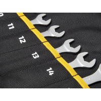 Inforce Набор комбинированных ключей Non-Slip 12 предметов 06-05-31