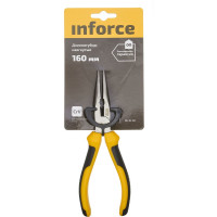 Inforce Длинногубцы изогнутые 160мм 06-18-08
