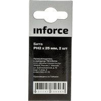 Inforce Бита PH2х25мм 2 шт 11-01-289