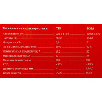 Gigant Сварочный инвертор TIG-200