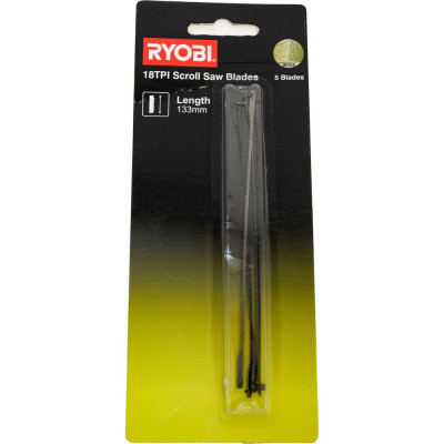 Ryobi Набор: 5 полотен для лобзикового станка SSB18TPI 5132002898