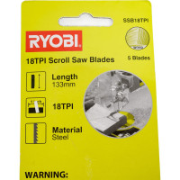 Ryobi Набор: 5 полотен для лобзикового станка SSB18TPI 5132002898