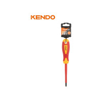 KENDO Отвертка диэлектрическая VDE PH1х80 мм 20422
