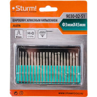 Набор шарошек фрез для гравера Sturm 9030-02-S1