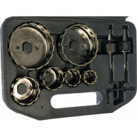 Набор алмазных коронок по керамограниту 9 предм. (25-73 мм) Энкор  9457