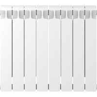 Биметаллический радиатор RIFAR MONOLIT Ventil 500 08 секц. нижн. лев. R-MN-500-08-VL