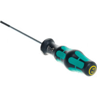 Отвёртка шлицевая Wera, 0,4 х 2,5 х 75 мм, WE-008007