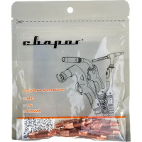 Наконечник токопроводящий (10 шт; E-Cu; М6х28; 0.8 мм) для горелок MIG/MAG Сварог 00000087421