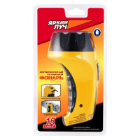 Фонарь ЯРКИЙ ЛУЧ LA-07 аккумуляторный, 7 светодиодов, встр. вилка для прямой зарядки от 220В 4606400104292