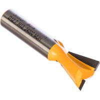 Фреза пазовая "ласточкин хвост" (12.7х13 мм; 14°; хвостовик 8 мм) по дереву Энкор 9316