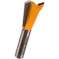 Фреза пазовая "ласточкин хвост" (15.8х22 мм; 7°; хвостовик 8 мм) по дереву Энкор 9317