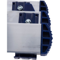 Лестница алюминиевая Алюмет 3х11 ступеней трехсекционная универсальная H3 5311