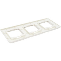 Трехместная вертикальная рамка Volsten V01-11-A32-M, Magenta, 9968