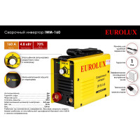 Инверторный сварочный аппарат Eurolux IWM160 65/26