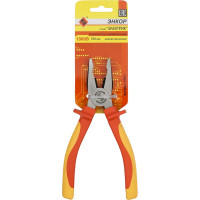 Универсальные диэлектрические плоскогубцы 180 мм 1/6/60 Энкор 19011