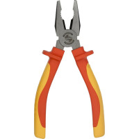 Универсальные диэлектрические плоскогубцы 180 мм 1/6/60 Энкор 19011