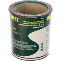 Лента шлифовальная в рулоне (115х5000 мм; Р240) для шлифовальных станков Fit 38089