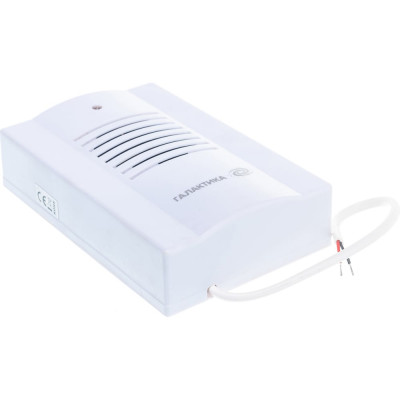 Звонок A-110 ГАЛАКТИКА сетевой, 1 мелодия "дин-дон", проводная кнопка 4606400609339