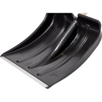 Снеговая лопата с деревянным черенком и V-ручкой Цикл Витязь 4607156361878