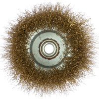 Корщетка-чашка (125 мм; М14; латунированная проволока) FIT IT 39272