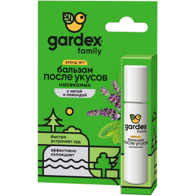 Бальзам после укусов роликовый Gardex Family 0146