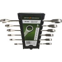 Набор ключей Дело Техники комбинированных трещоточных 6 шт., холдер 515060