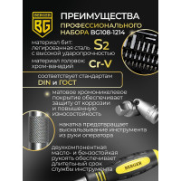 Универсальный набор инструментов 108 предметов Berger BG BG108-1214
