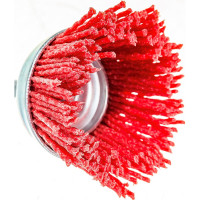 Корщетка-чашка (50 мм; нейлон) для дрелей FIT IT 38625