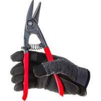 Ножницы по металлу 250 мм, левые NWS Фигурные 062L-12-250