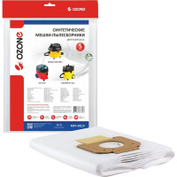 Мешок-пылесборник turbo синтетический 5 шт. (до 36 л) OZONE MXT-301/5