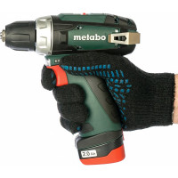 Аккумуляторная дрель Metabo PowerMaxx BS 12 В, 1х2.0, патрон, сумка 600079500