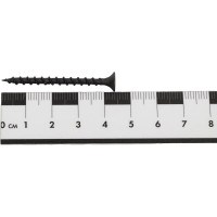 Саморезы черные по гипроку к дереву (250 штук, 3.5 х 45) ХВАТ 22045-4