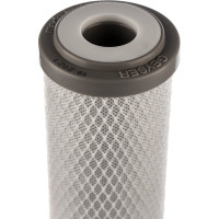 Картридж фильтра для воды угольный с серебром CBC 0.6 - 10SL (Ag) Гейзер 27006