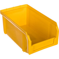Пластиковый ящик Стелла-техник 172х102х75мм, 1 литр, V-1-желтый