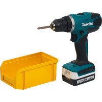 Пластиковый ящик Стелла-техник 172х102х75мм, 1 литр, V-1-желтый