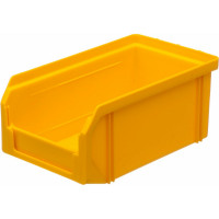 Пластиковый ящик Стелла-техник 172х102х75мм, 1 литр, V-1-желтый